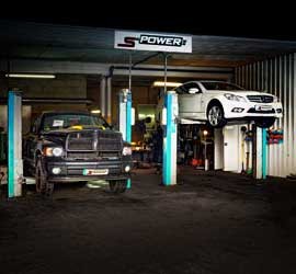 S-POWER | Traumauspuff Hebebühnen